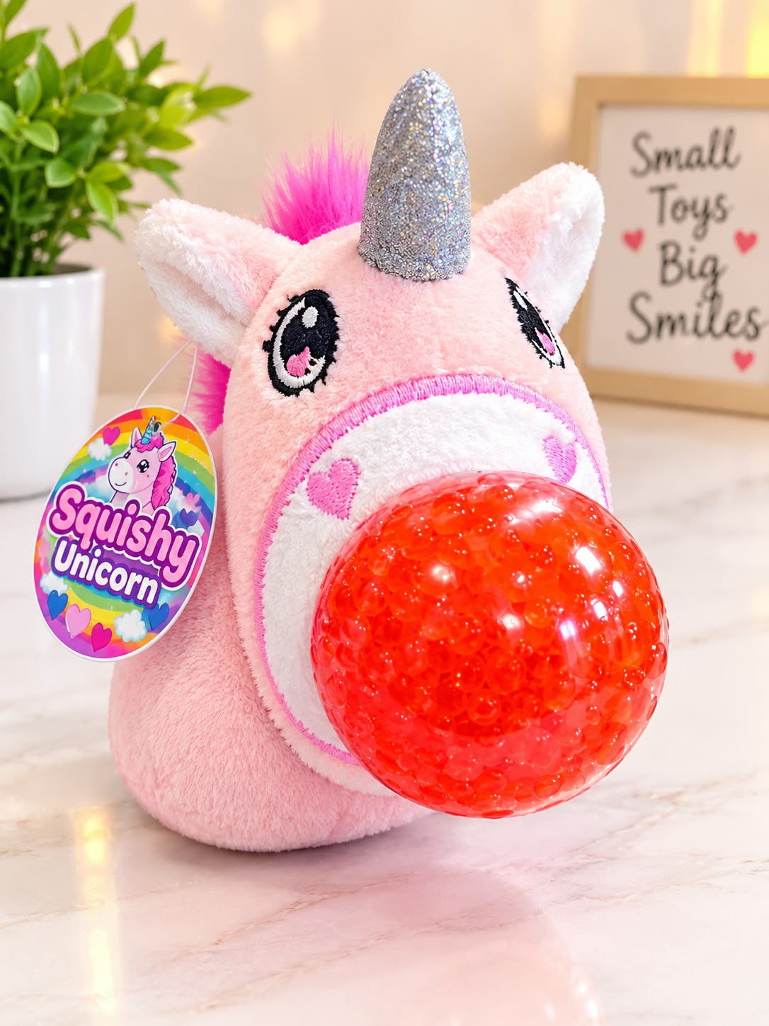 Plush Unicorn Jelly Belly Squishy