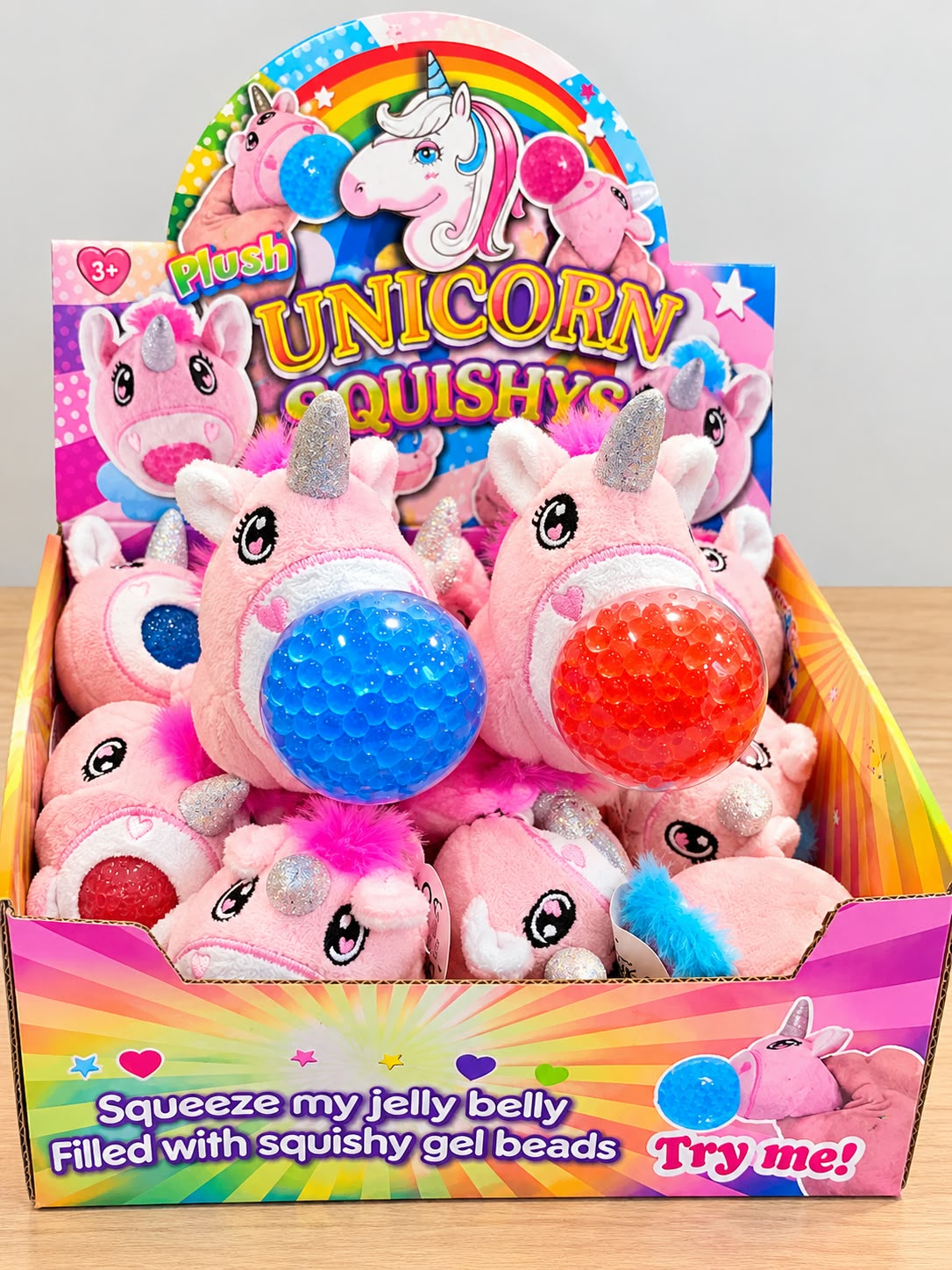 Plush Unicorn Jelly Belly Squishy
