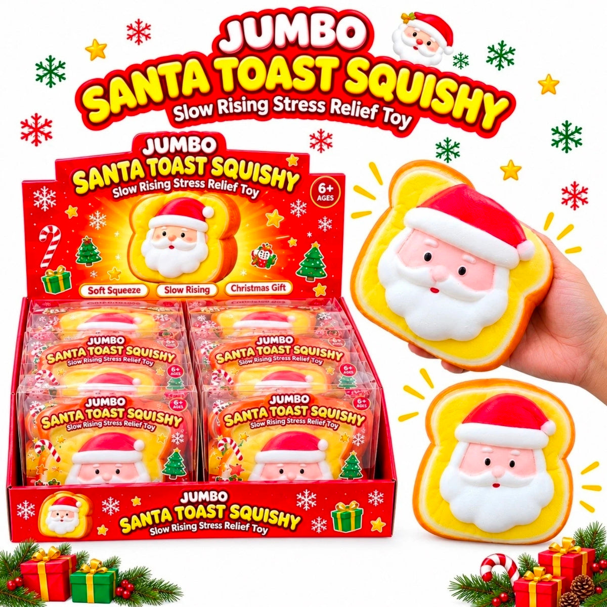 Jumbo Santa Toast