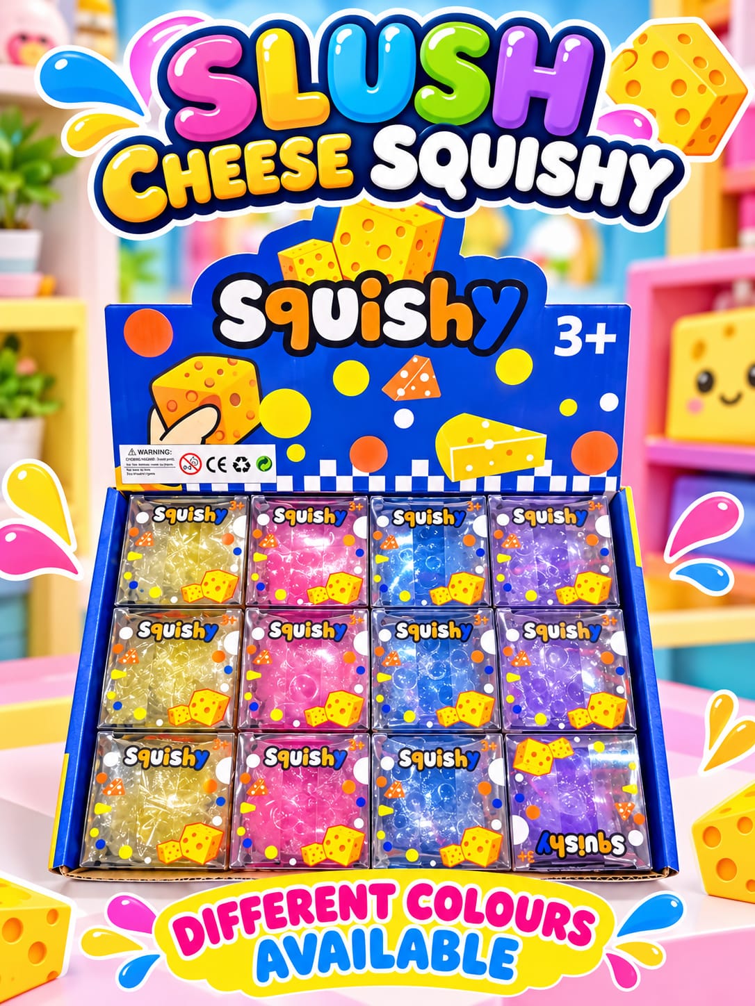 Slushy Cheese Squishy